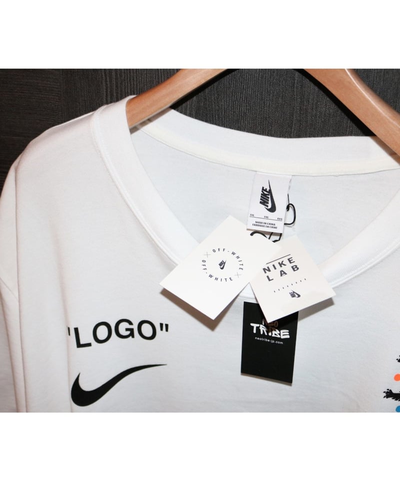 S Nikelab x Off-White Football Tee WhiteSmall