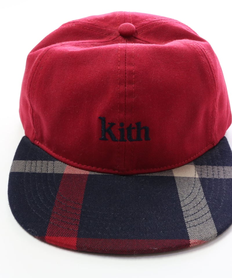 KITH チェック　キャップ