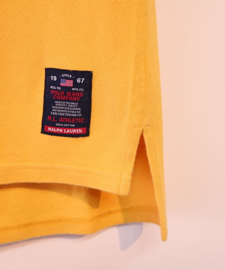 【古着】POLO JEANS SHIRT Yellow L