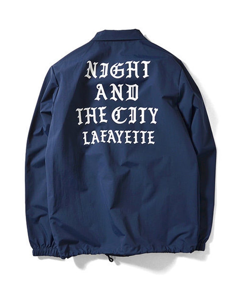 Lafayette RUN NYC NYLON COACH JACKET NAVY | N