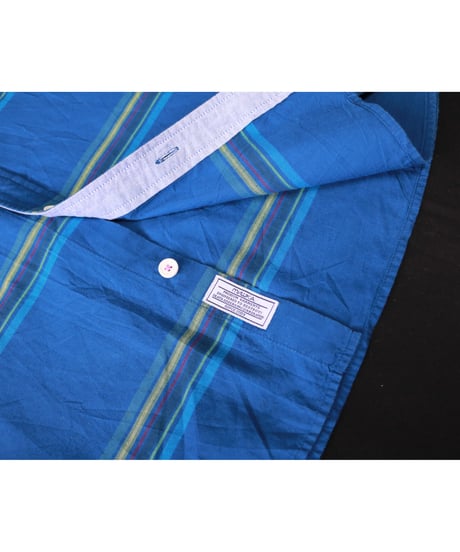 【古着】MNWKA Mishka Stripe BD Shirts Blue Size XXL