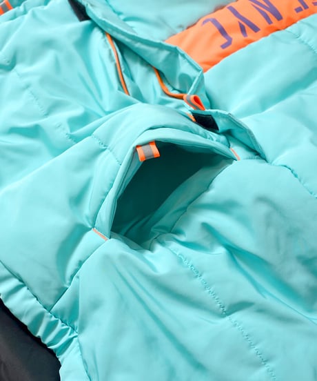 Lafayette ラファイエット POLY FILL PULLOVER JACKET 中綿入り ジャケット ターコイズ XL