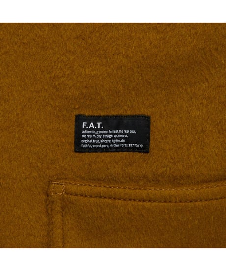 FAT エフエイティー BEAVERALL ジャケット Yellow Size:FAT