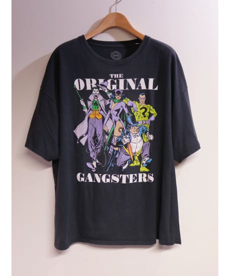 【古着】DC COMICS BATMAN VILLAINS THE ORIGINAL GANGSTER T Black Size 3XL