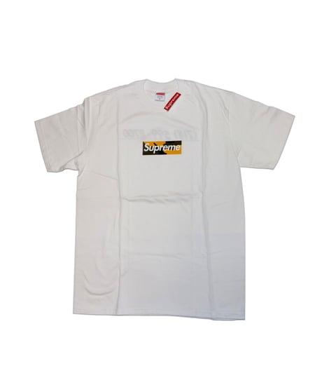Supreme Box Logo Camo Yellow S/S T-shirts M size