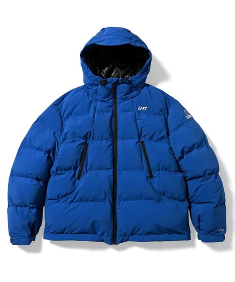 LFYT X-TREAM LOGO PUFFER JACKET BLUE Size L