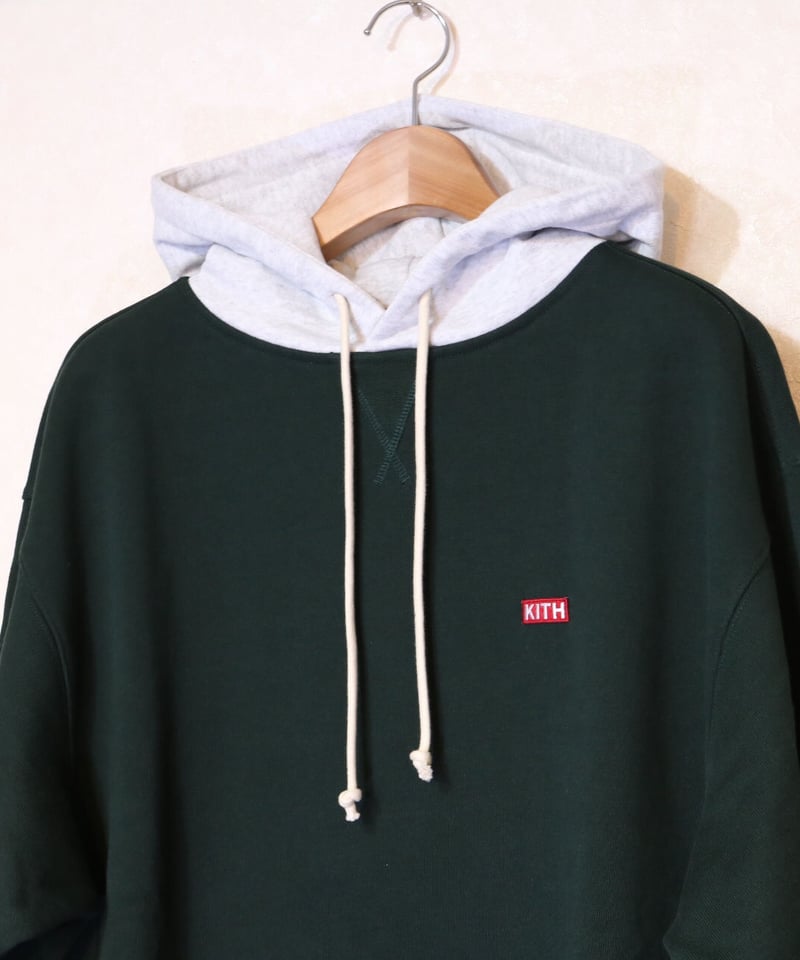 KITH WILLIAMS III CONTRAST HOODIE SCARAB Size L...