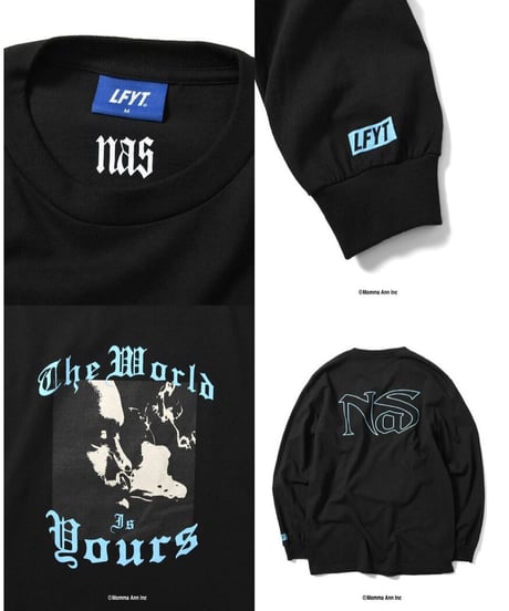 LFYT NAS LS T BLACK Size XXL