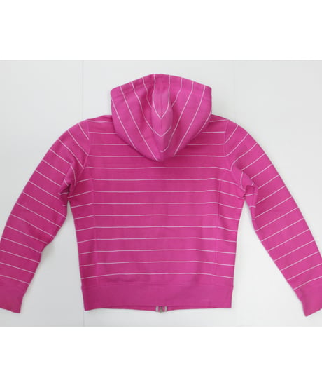 【古着】NIKE ZIP HOODIE Pink Size M