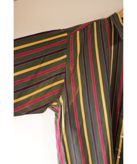 【古着】BURBERRY STRIPE LS SHIRTS Multi Size XL