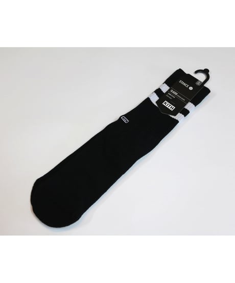 KITH Summer 18 x STANCE Socks Crew Height Black L (US 9-12 , JP 27-30cm)