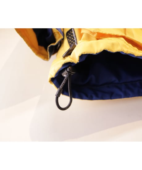 【古着】TOMMY HILFIGER WATERSTOP COLDSTOP JACKET Yellow/Blue/Navy Size M