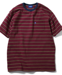 LFYT エルエフワイティー MULTI STRIPED POCKET TEE 半袖 Tシャツ BURGUNDY バーガンディー Size XL