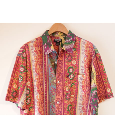 【古着】POLO JEANS RALPH LAUREN BOTANICAL BD SHIRT Multi Size M