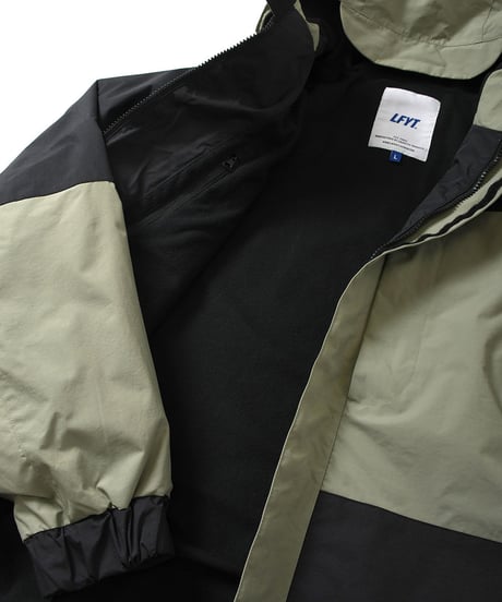 LFYT X-TREME OUTDOOR LOGO 2LAYRE MOUNTAIN オリーブ XL