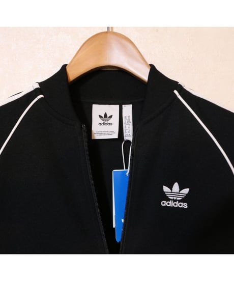 ADIDAS SST ジャージ トラックトップ ジャケット BLACK Size XS