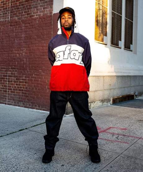 Lafayette ラファイエット OUTLINE LOGO CLASSIC NYLON ANORAK JACKET アノラックジャケット