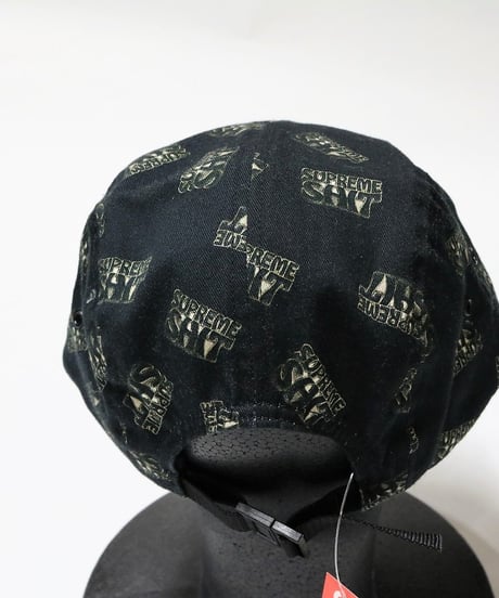 supreme 2017SS SHIT CAMP CAP BLACK