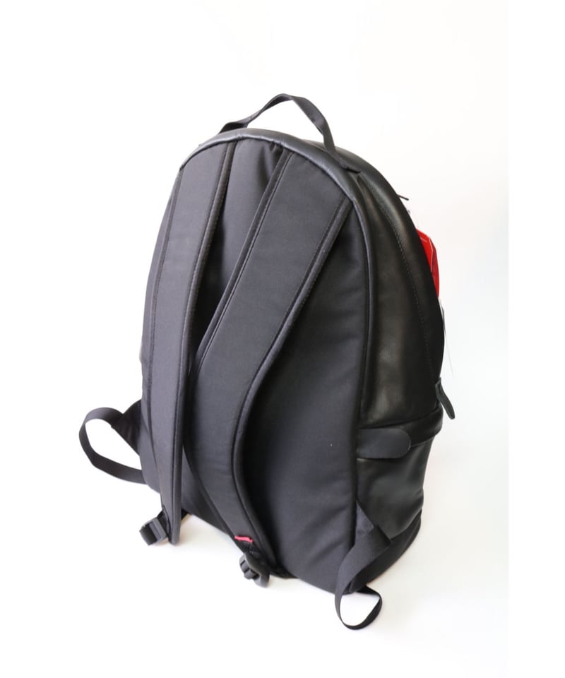 新品　新作　supreme Leather Backpack Black