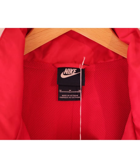 【古着】NIKE NYLON JACKET Red Size M