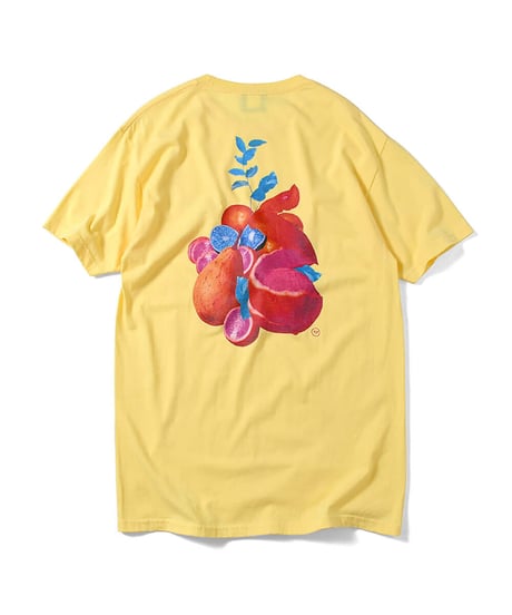 LFYT × TAKAYUKI YAMADA エルエフワイティー × タカユキ ヤマダ FRUIT TEE 半袖 Tシャツ LA200112 YELLOW イエロー Size XL