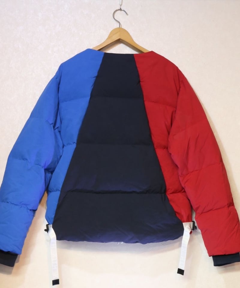 Kith Colorblocked Puffer Jacket Blue/Multi L Si...