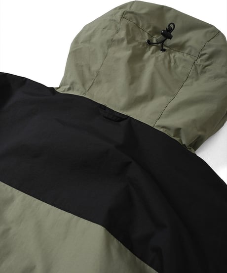 LFYT X-TREME OUTDOOR LOGO 2LAYRE MOUNTAIN オリーブ XL