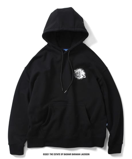 POP SMOKE×LFYT×S45 FAITH PULLOVER HOODIE プルオーバーパーカー BLACK ブラック　Lサイズ