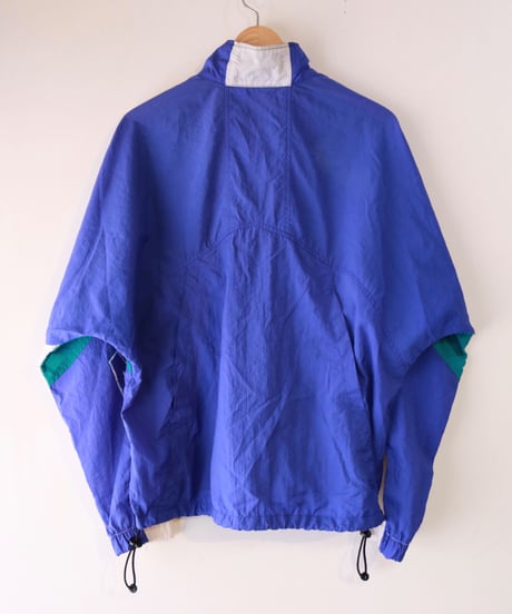 【古着】NIKE NYLON JACKET Green/Blue Size M