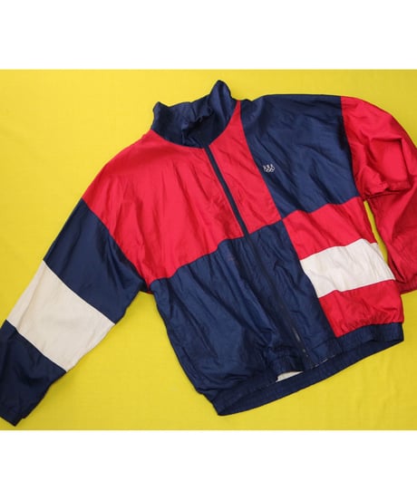 【古着】J.C.PENNEY USA OLYMPIC NYLON JACKET Red/Navy/White Size XL