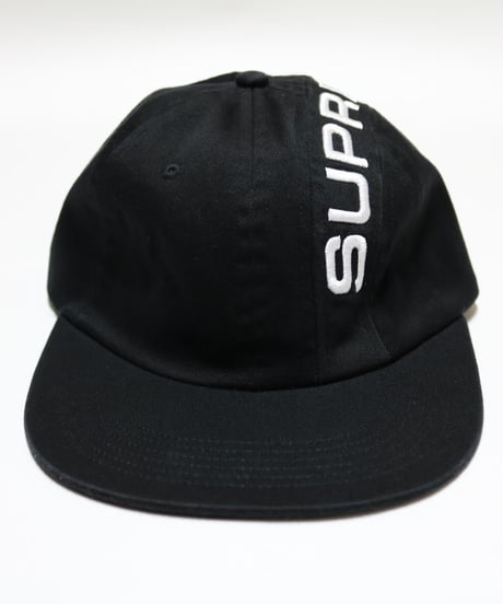 Supreme 2018FW Stripe 6 Panel Cap Black