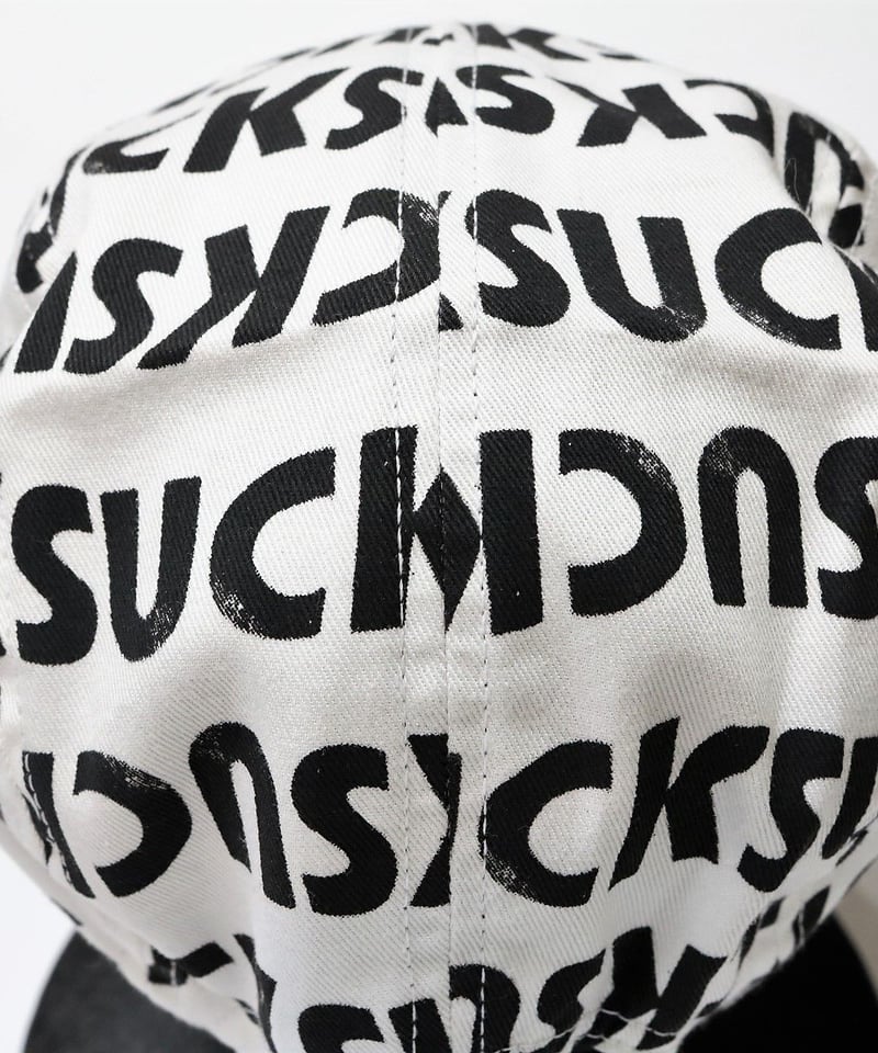 supreme 2017SS SUCK CAMP CAP WHITE | NEO TRIBE