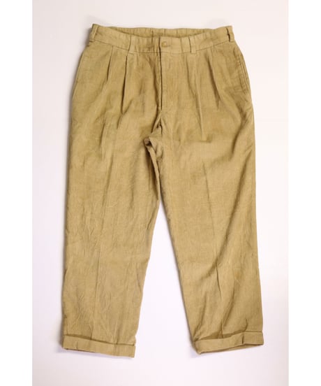 【古着】BILLS KHAKIS CORDUROY CHINO PANTS Beige Size W34
