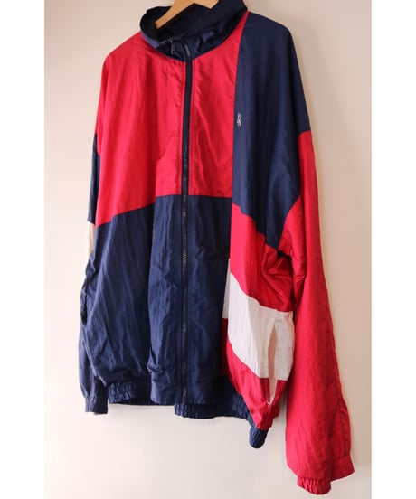 【古着】J.C.PENNEY USA OLYMPIC NYLON JACKET Red/Navy/White Size XL
