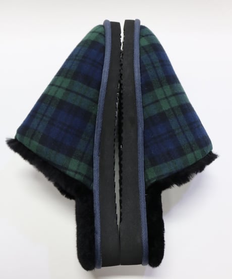 KITH FLANNEL SHERPA SLIPPER Blackwatch Size 43 (28cm)