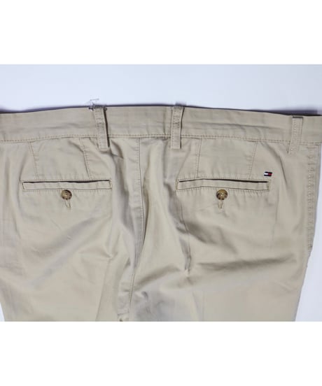 【古着】TOMMY HILFIGER CHINO PANTS Beige Size W34/L30