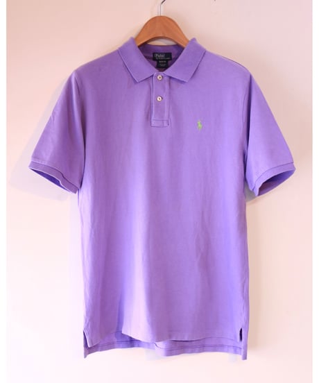 【古着】POLO RALPH LAUREN POLO SHIRT Purple Size XL
