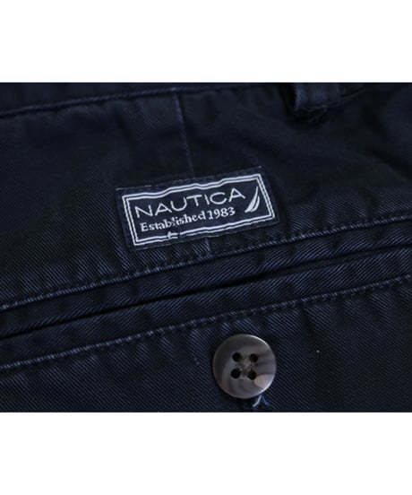 【古着】NAUTICA CHINO PANTS Navy Size 36/32