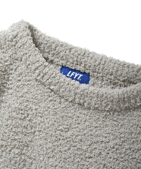 LFYT OUTDOOR LOGO BOUCLE SWEATER GRAY Lサイズ