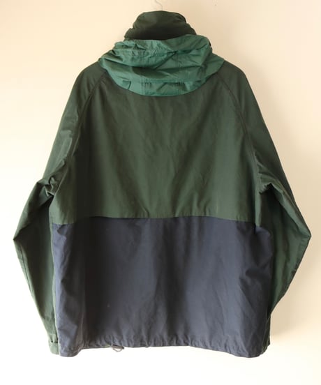 【古着】NAUTICA NYLON JACKET Green/Navy Size L