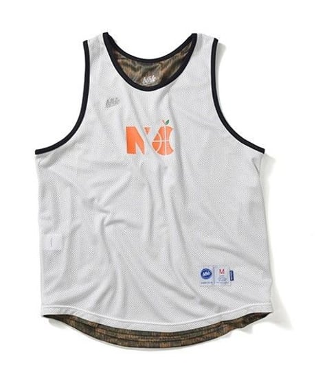 LAFAYETTE × ballaholic - NYC CAMO REVERSIBLE TOPS GREEN×WHITE