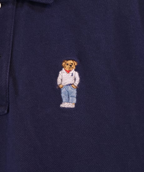 【古着】POLO RALPH LAUREN ポロシャツ ワンピース Navy Size M