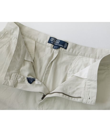 【古着】POLO RALPH LAUREN チノ ハーフパンツ Kinari Size 33 inch