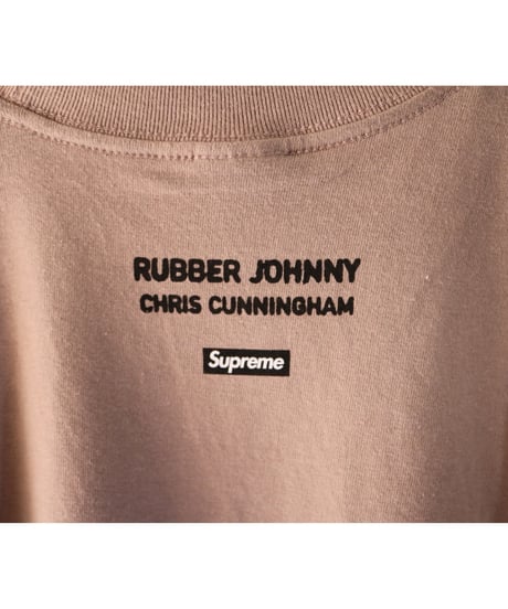 Supreme Chris Cunningham "Rubber Johnny" S/S Tee 18AW Taupe Size M