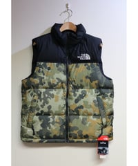 THE NORTH FACE "1996 RETRO NUPTSE VEST" Black / Camo Size US M / JP L