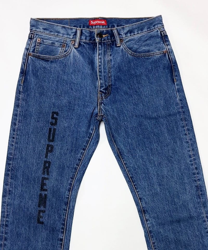 Supreme/Levi's Custom fit 505 Jeans indigo W32× Supreme/Levi's Custom fit 505 Jeans indigo W32×
