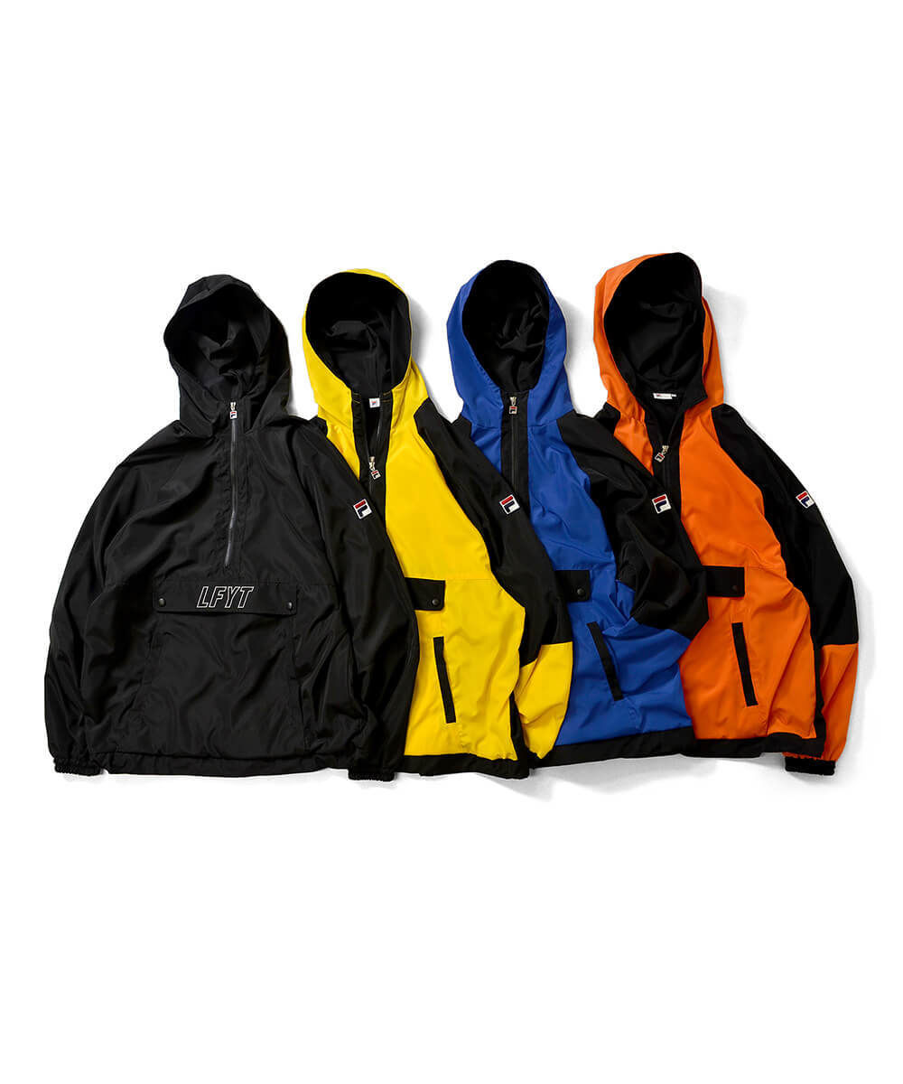 Lafayette FILA ラファイエット フィラ CLASSIC ANORAK JACKET アノラックジャケット LFT18AWSP001  ORANGE オレンジ