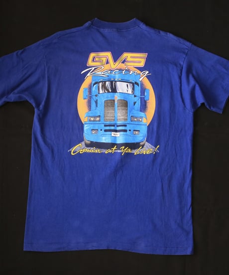 【古着】Fruits of the Loom Freddy Smith GVS Tee Blue XL