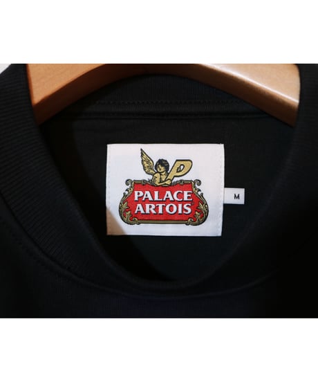 PALACE x STELLA ARTOIS SWEAT SOHO NEW YORK Black Size: M