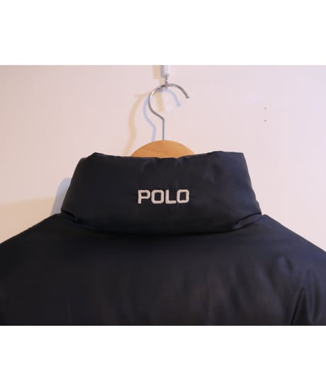 【古着】POLO RALPH LAUREN DOWN JACKET Black Size M